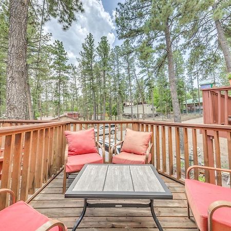 Ruidoso Home With Balcony About 16 Mi To Ski Apache! Buitenkant foto
